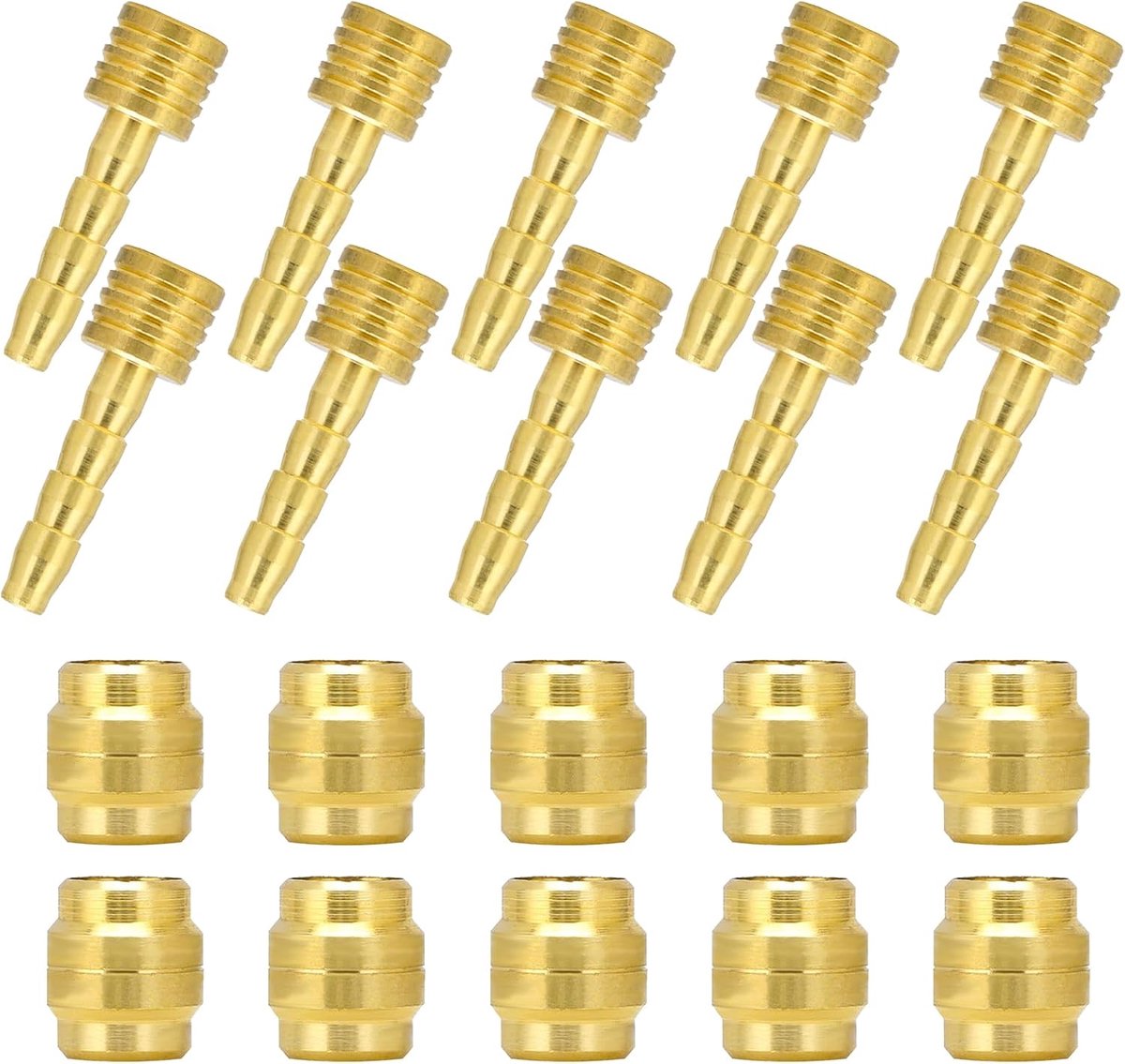 Olijf en insert pin voor remleiding hydraulisch (10 Magura olijfkop, 10 olienaalden)