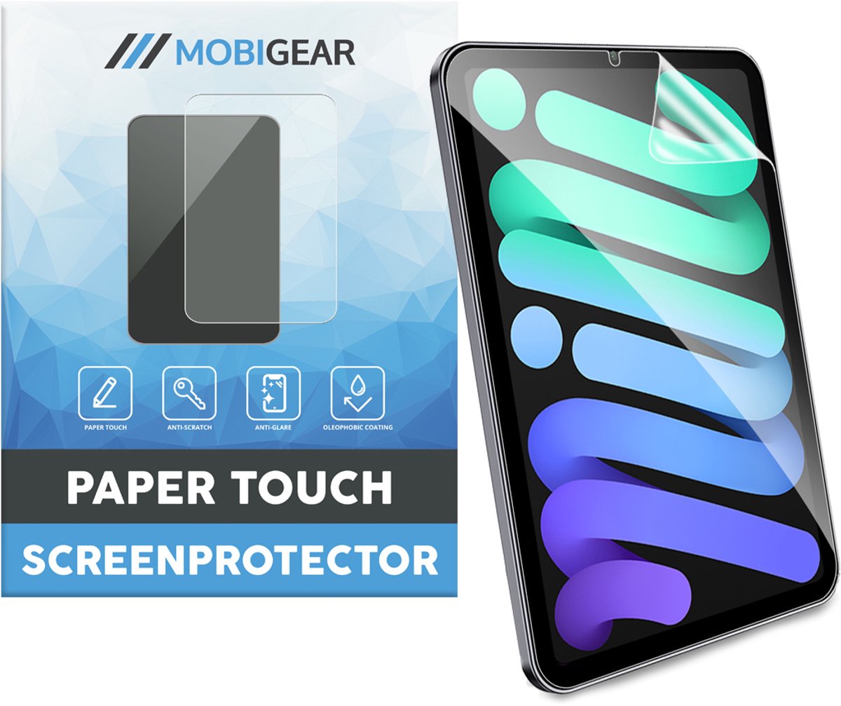 Mobigear Screenprotector geschikt voor Apple iPad Mini 6 (2021) | Mobigear Artist Screenprotector Paper Touch Folie - Case Friendly