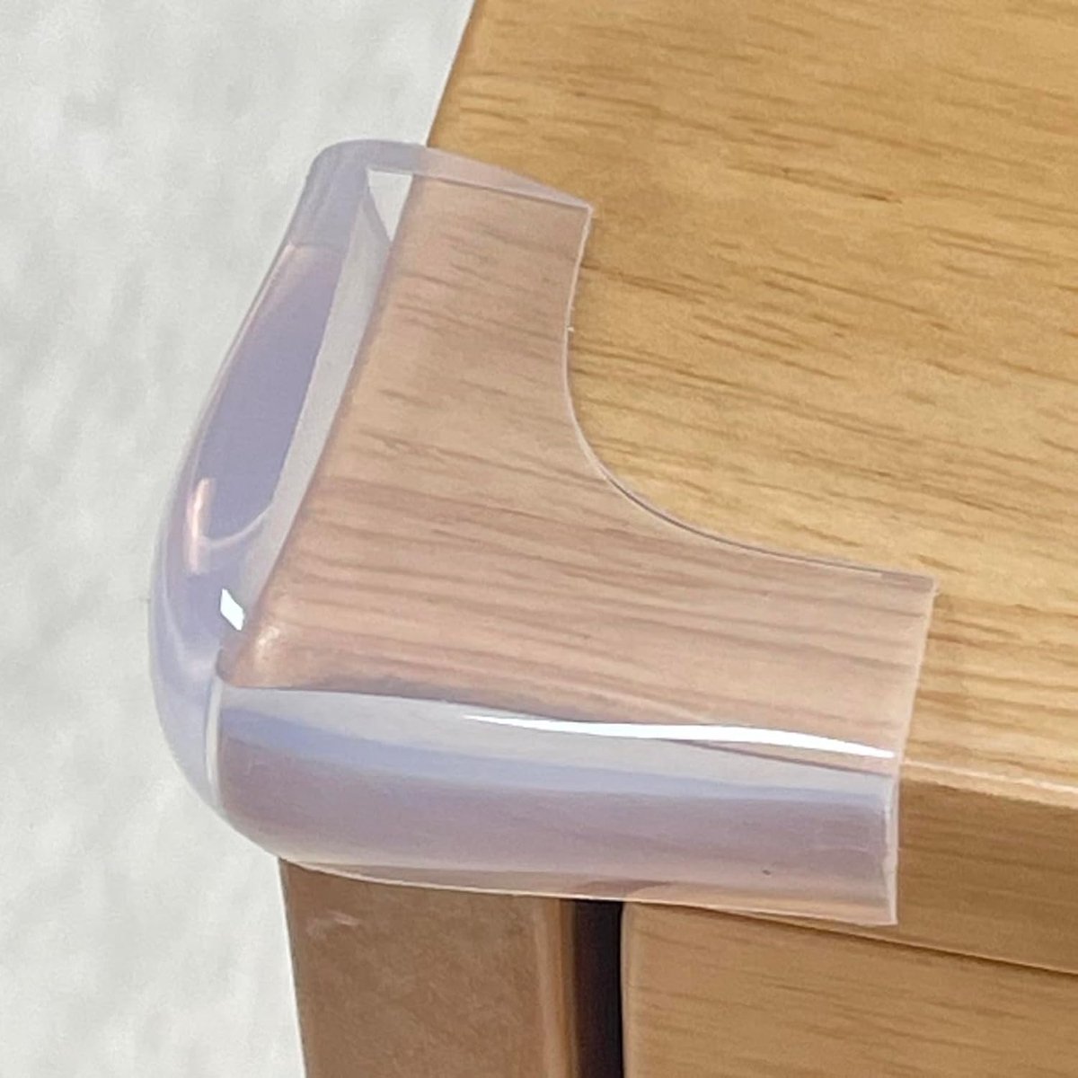 siliconen hoekbeschermers, babybestendige tafelrandbeschermers, pre-tapeplijm, zacht voor kinderen en kinderen, veiligheidsbestendig, kasten tegen meubelbumpers (4, 3 x 3 x 3/5 inch