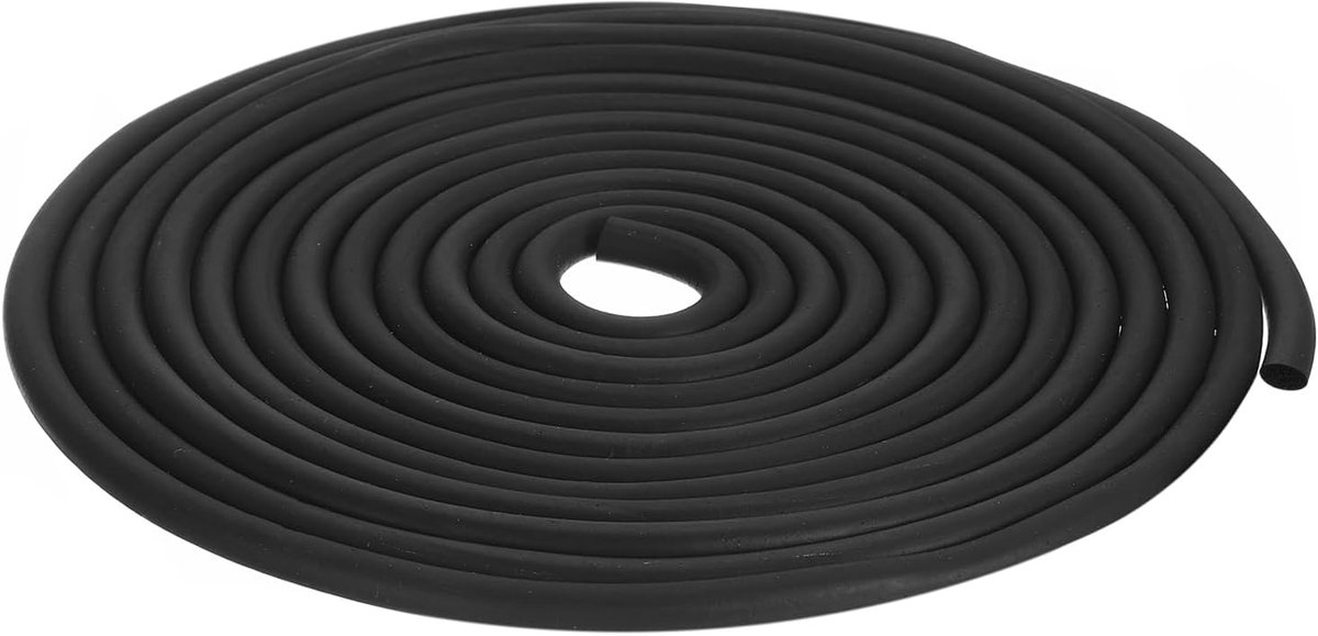Afdichtingstape van rubber, diameter 6 mm, lengte 7,5 meter, epdm, rond, afdichtingen, lagers, pads, schuimslangen, kunsthandwerk