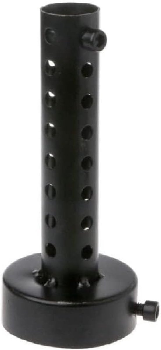 uitlaatdemper, KACEPAR 45 mm DB Killer uitlaatdemper, universele uitlaatpijpdemper, blikgeluiddemper ruisonderdrukking, zwart, 1 stuk