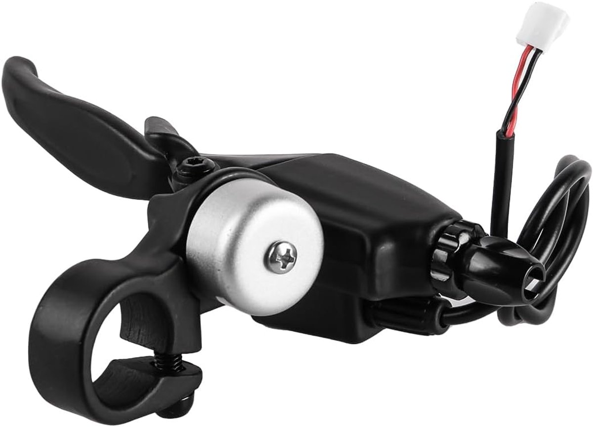 Elektrische scooter Handrem met geïntegreerde bel Remhendel uit één stuk Kabeltrek Afbreekbaar ontwerp Compatibel met de meeste modellen Eenvoudige installatie