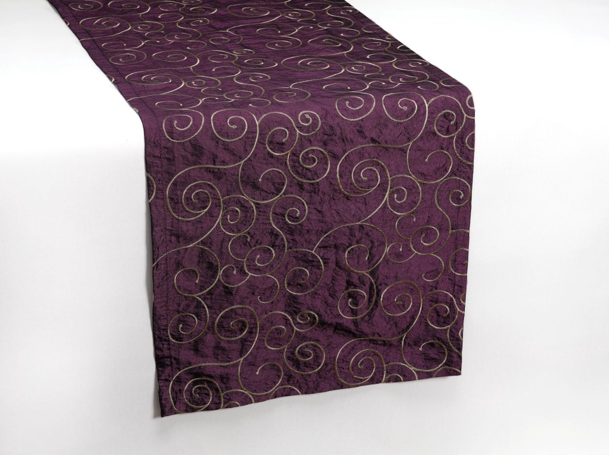Florence Tafelloper paars 43x240cm