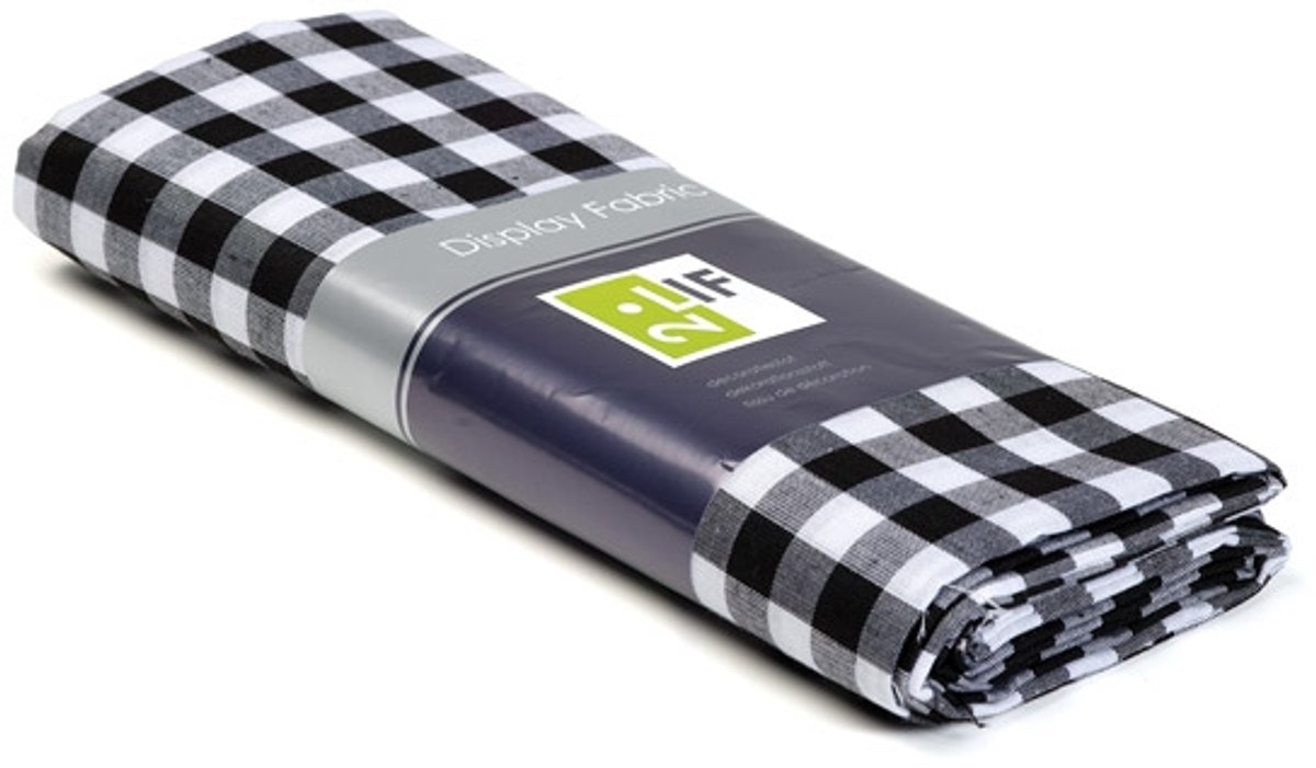 Deco Lyon black/white 150 cm x 2,5 mtr