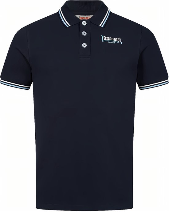 Lonsdale London EASTLEIGH Heren Poloshirt - marineblauw - M