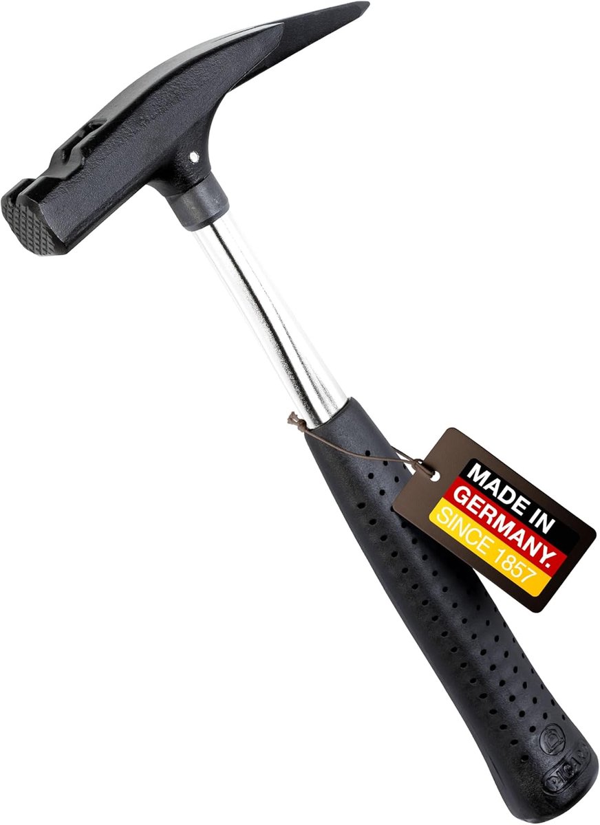 SnelShoppen - Lathamer 600g met Ergonomisch Handvat, Roughened Track, TÜV-Gecertificeerd Veilig, Ideaal voor Klussen en Doe-Het-Zelf Projecten