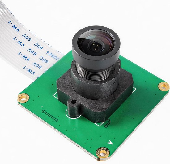 SnelShoppen - Raspberry Pi Camera Module 5MP 1080P OV5647 Sensor met M12 FOV90 IR Filter Lens voor Raspberry Pi 5, 4, 3B+, 3, 2, B+, A, ZeroW - Breedh