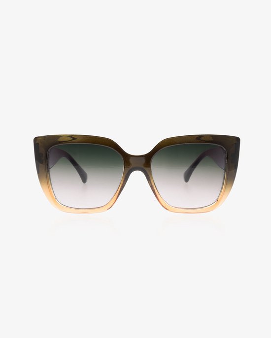 OOZOO Sunglasses - donkergroen/licht roze zonnebril - SG012-GS — afbeelding 2