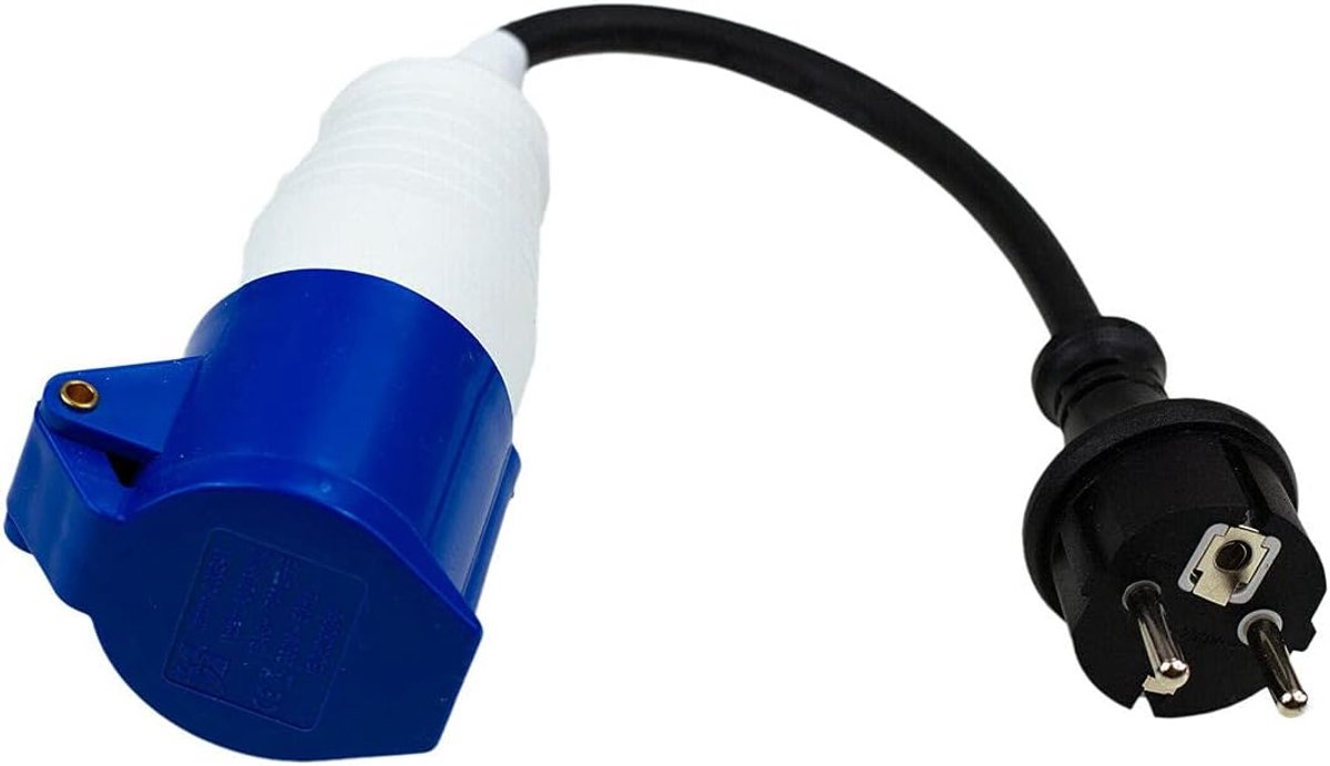 CEE-adapter Schuko-stekker naar CEE-stopcontact 230 V/16 A