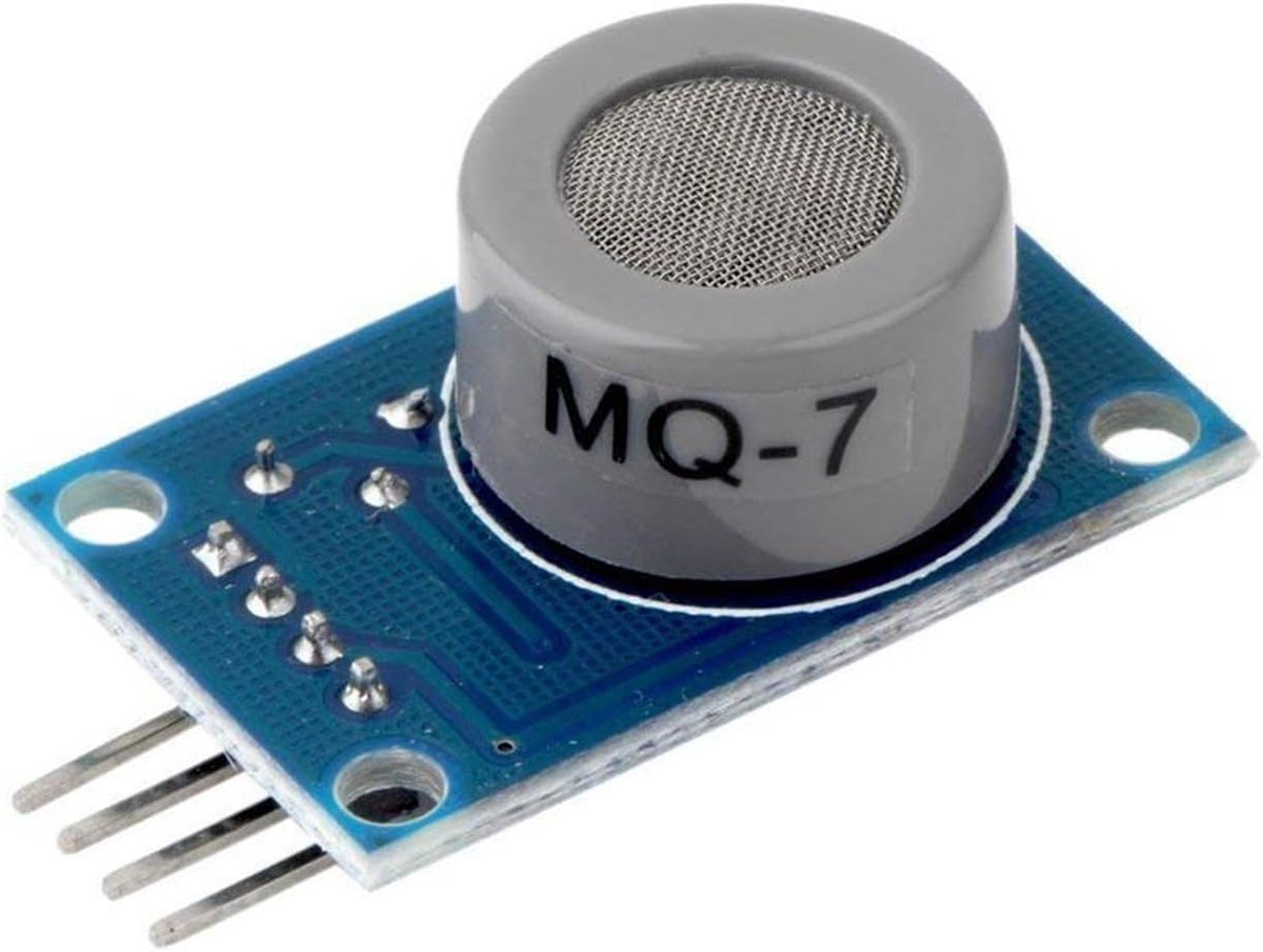 SnelShoppen - MQ-7 Gas Sensor - Koolmonoxide CO Gas Alarm Sensor Detectie Module - Hoge Gevoeligheid - Schoon Lucht - Tinoxide SnO2 - Veiligheidsmonit