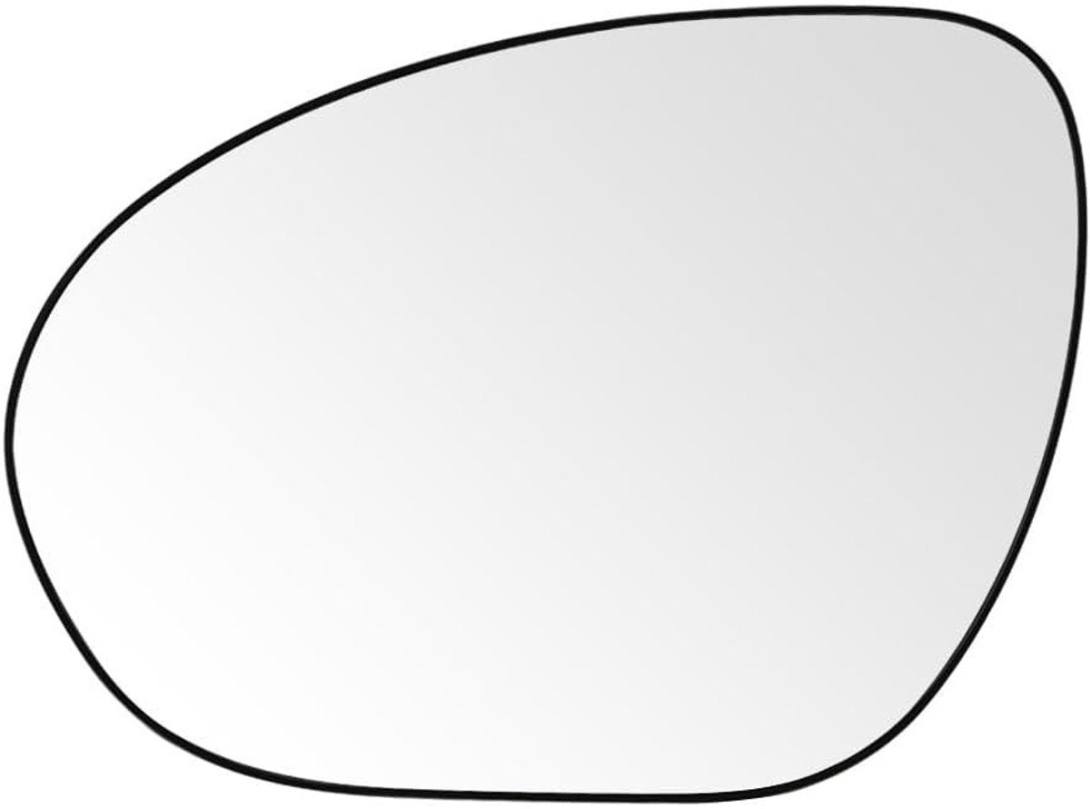 Verwarmd Spiegelglas Links voor Nissan Juke (2010-2014) - Vervangend Glas voor Zijspiegel, Perfecte Pasvorm en Hoge Kwaliteit