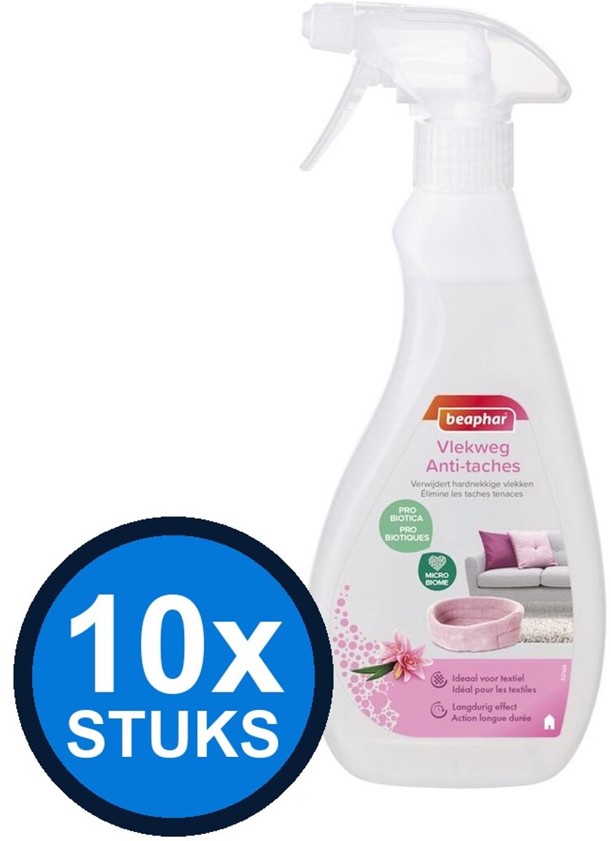 10x Beaphar - Vlekweg 500ml