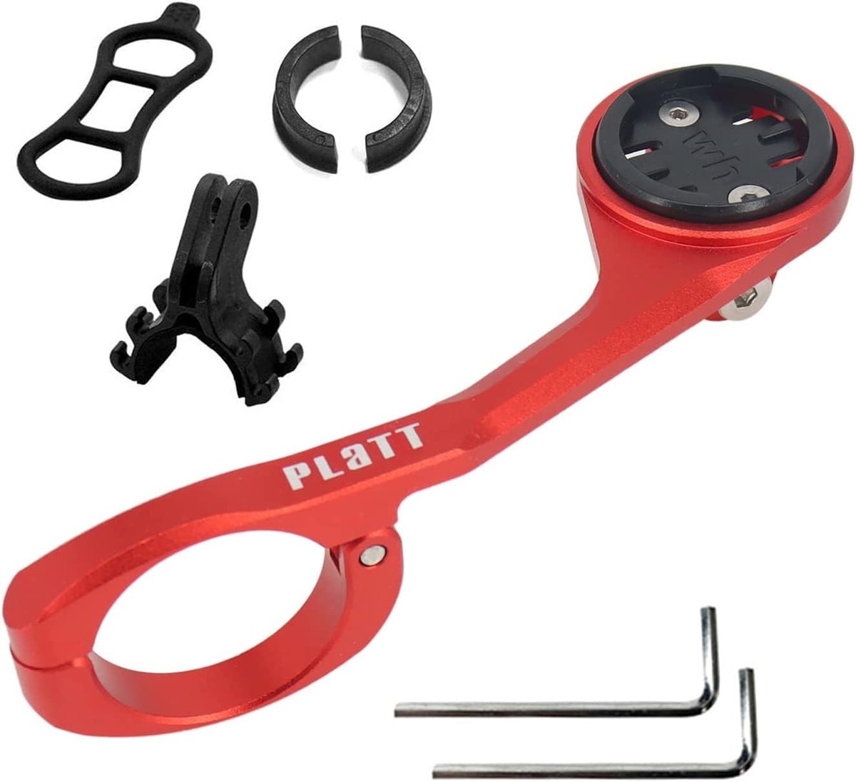 SnelShoppen - Fietscomputer Houder voor Garmin en Wahoo - Handlebar Mount - Duurzaam 6061 Aluminium - Eenvoudige Installatie - Voor Fietsers
