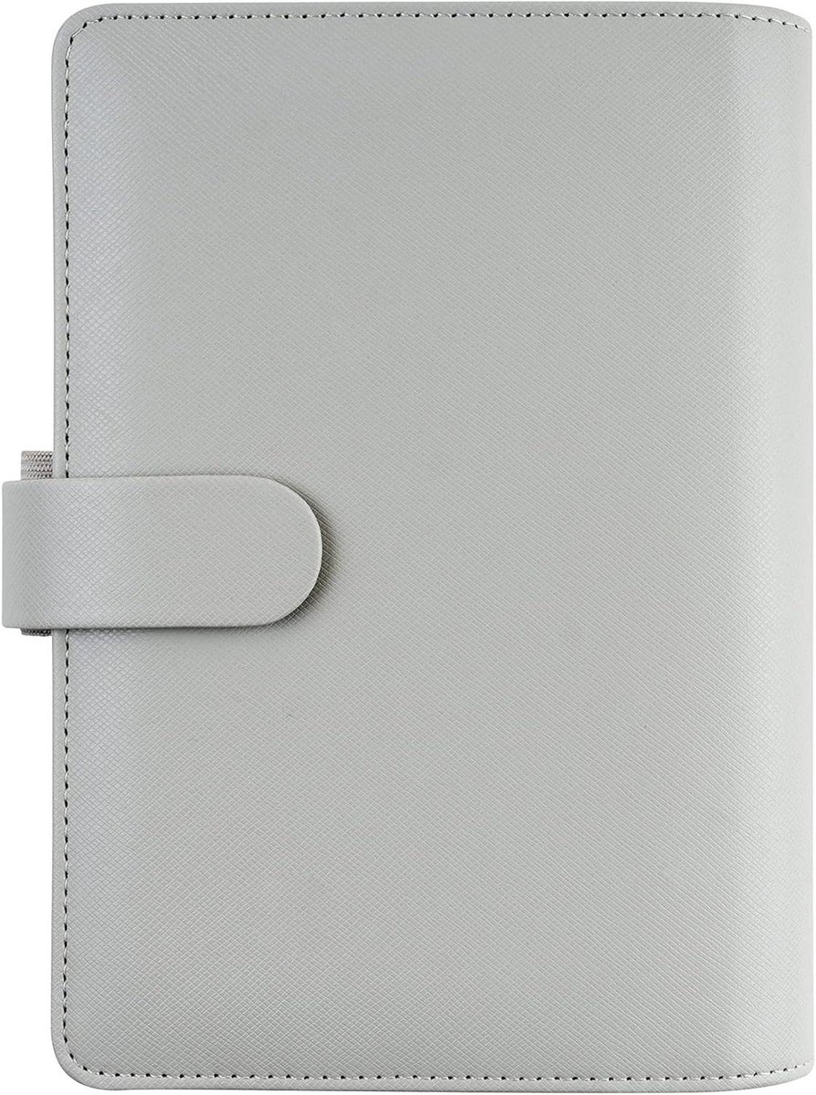 Organizer Saffiano - Agenda Planner - Afspraken Plannen - Klassiek Design - Personal Formaat - Graniet
