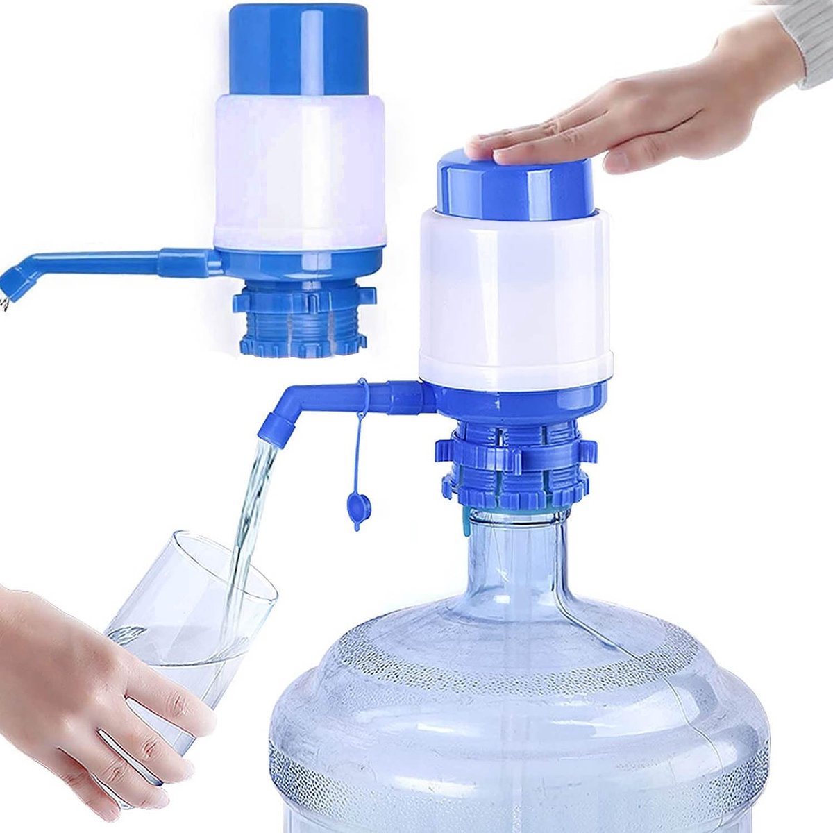 Omgoods - 2 Stuks Water Cooler - Universele Water Dispenser Pomp