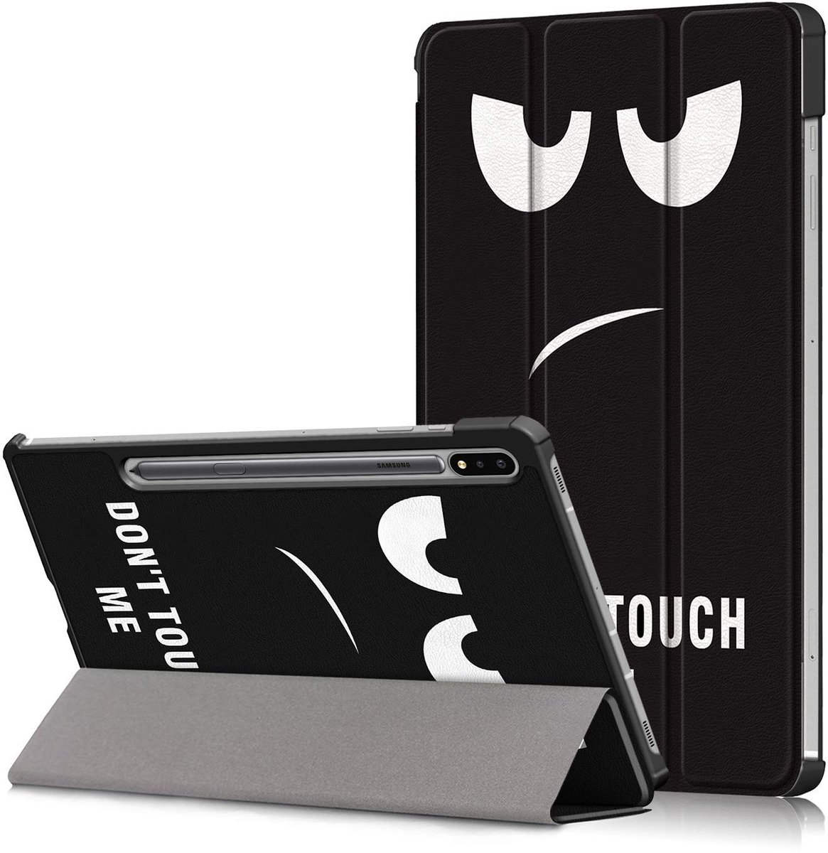Omgoods - iPad 10.2 Inch Case voor 9e / 8e / 7e Generatie - Transparante Achterkant
