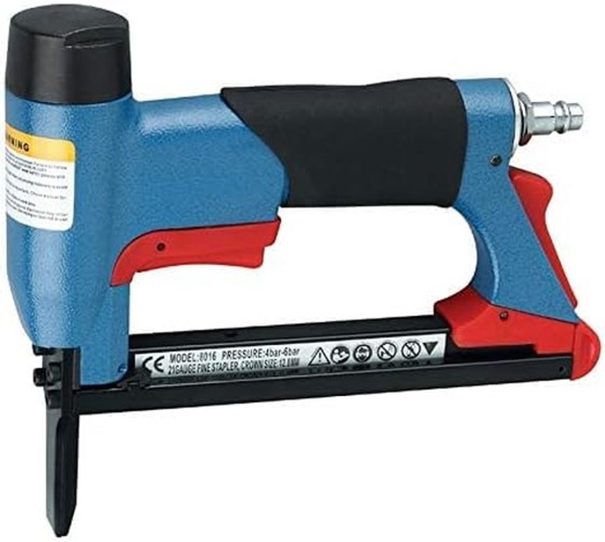 Omgoods - Pneumatische Nietmachine 8016LN - Voor Meubelbouw met Lange Mond