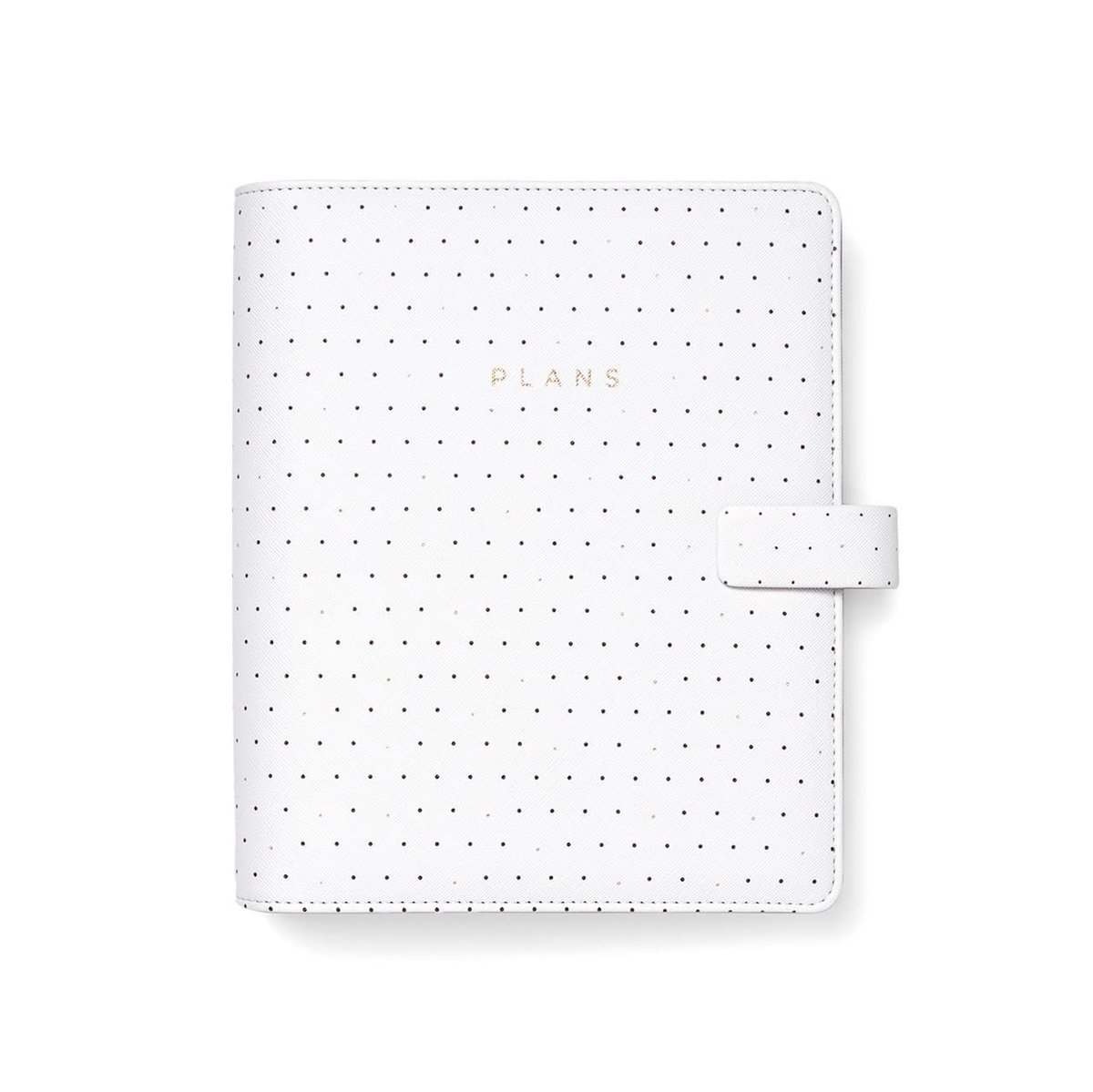 Omgoods - A5 Moonlight White Organizer - Elegante planner met zwarte en gouden accenten