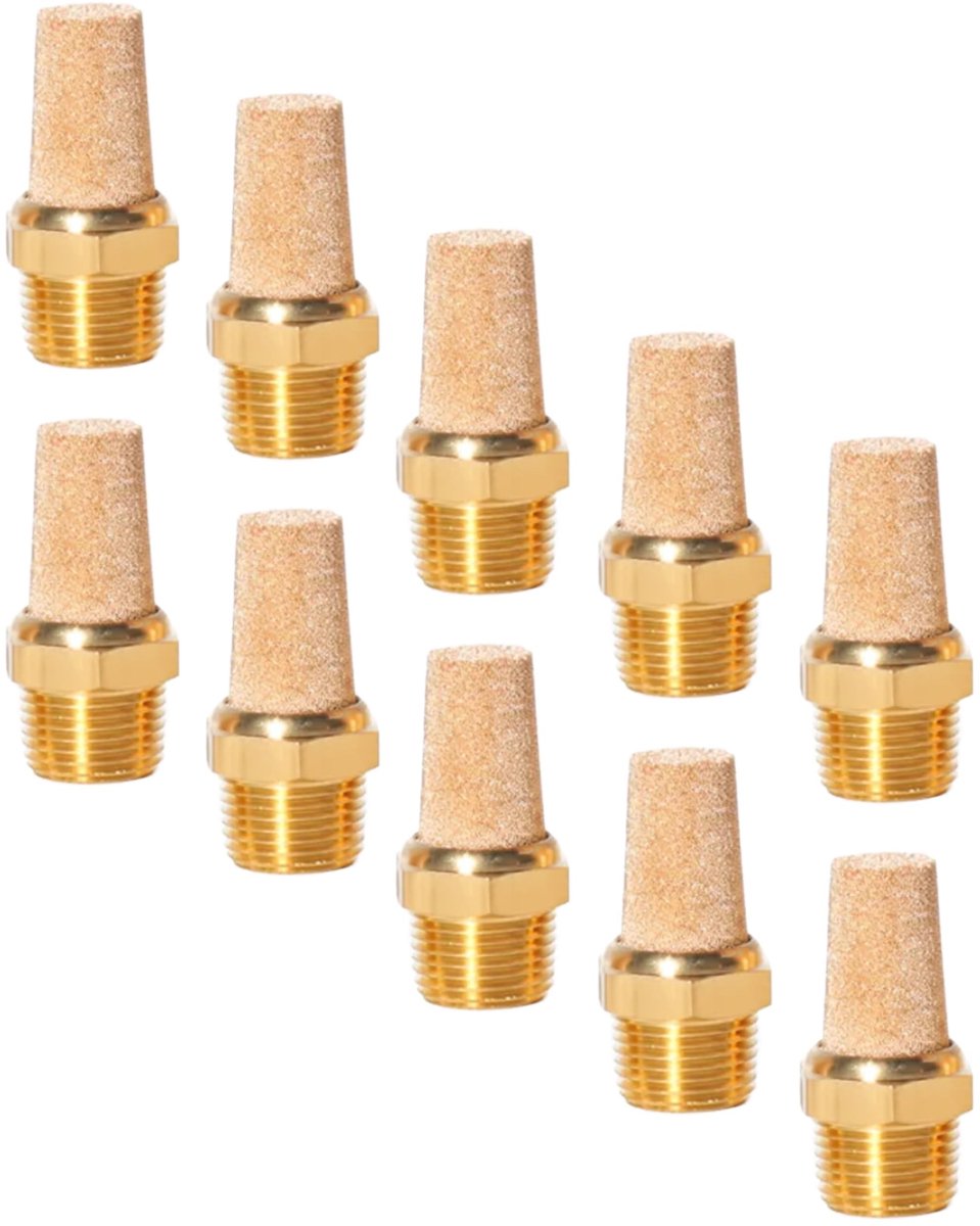 Omgoods - Pneumatische Demper van Gesinterd Brons - Set van 10