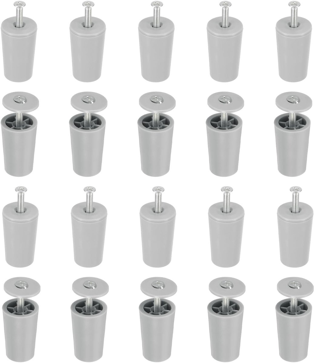 Omgoods - Set van 20 Roller Blind Stopper Stoppers met Schroeven