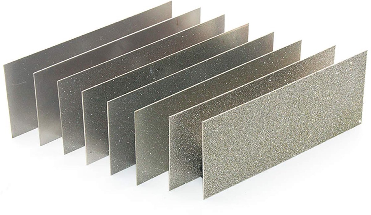 Omgoods - Professionele Diamanten Slijpplaat 2000 Grit voor Keukenmessen