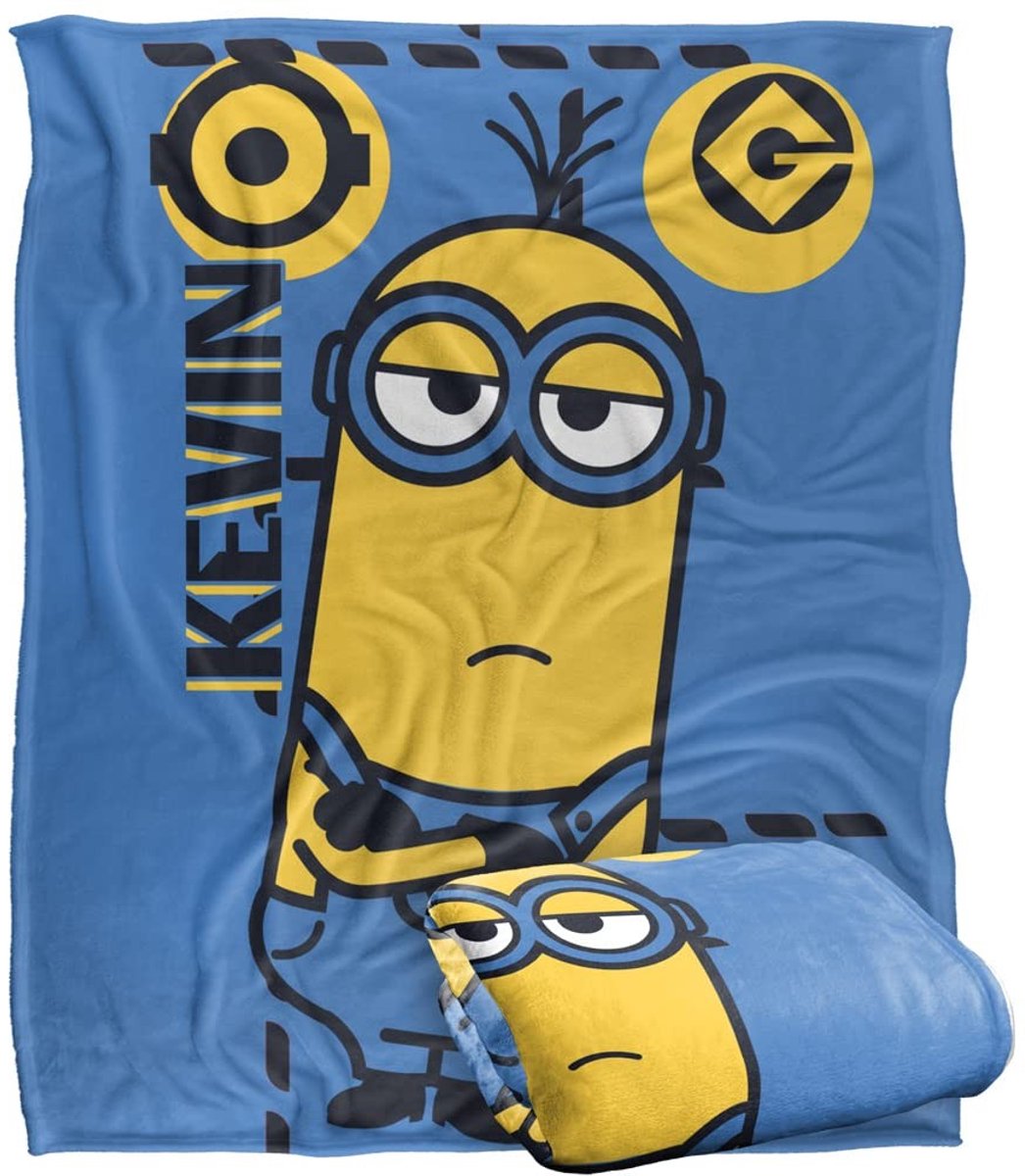 Omgoods - Kevin Blue Ultra Silky Touch Throw 152 x 127 cm