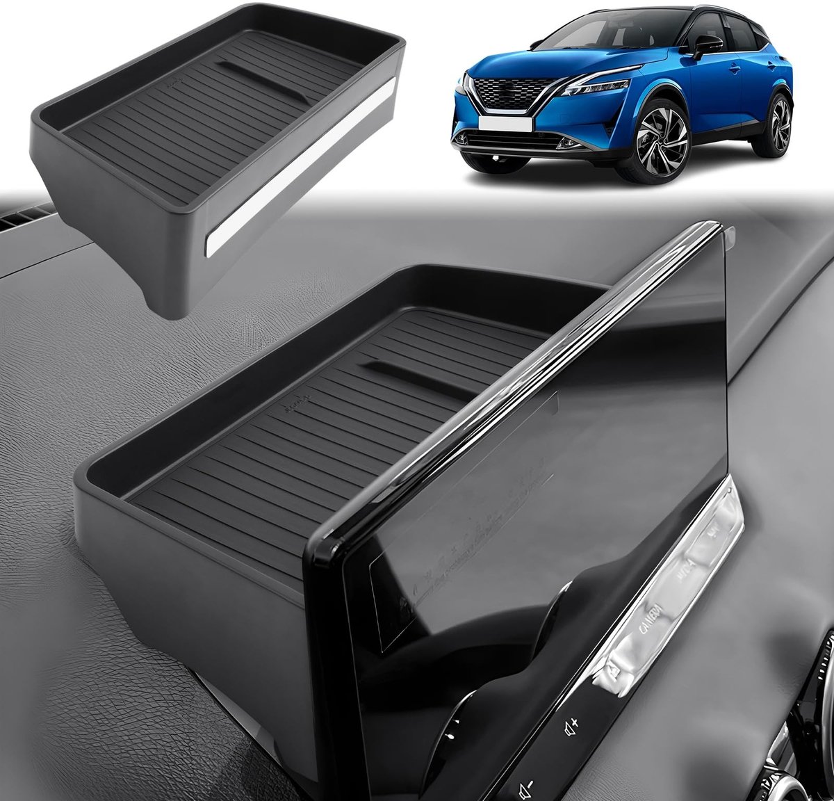 Omgoods - Opbergdoos voor Center Console, Geschikt voor Nissan Qashqai J12