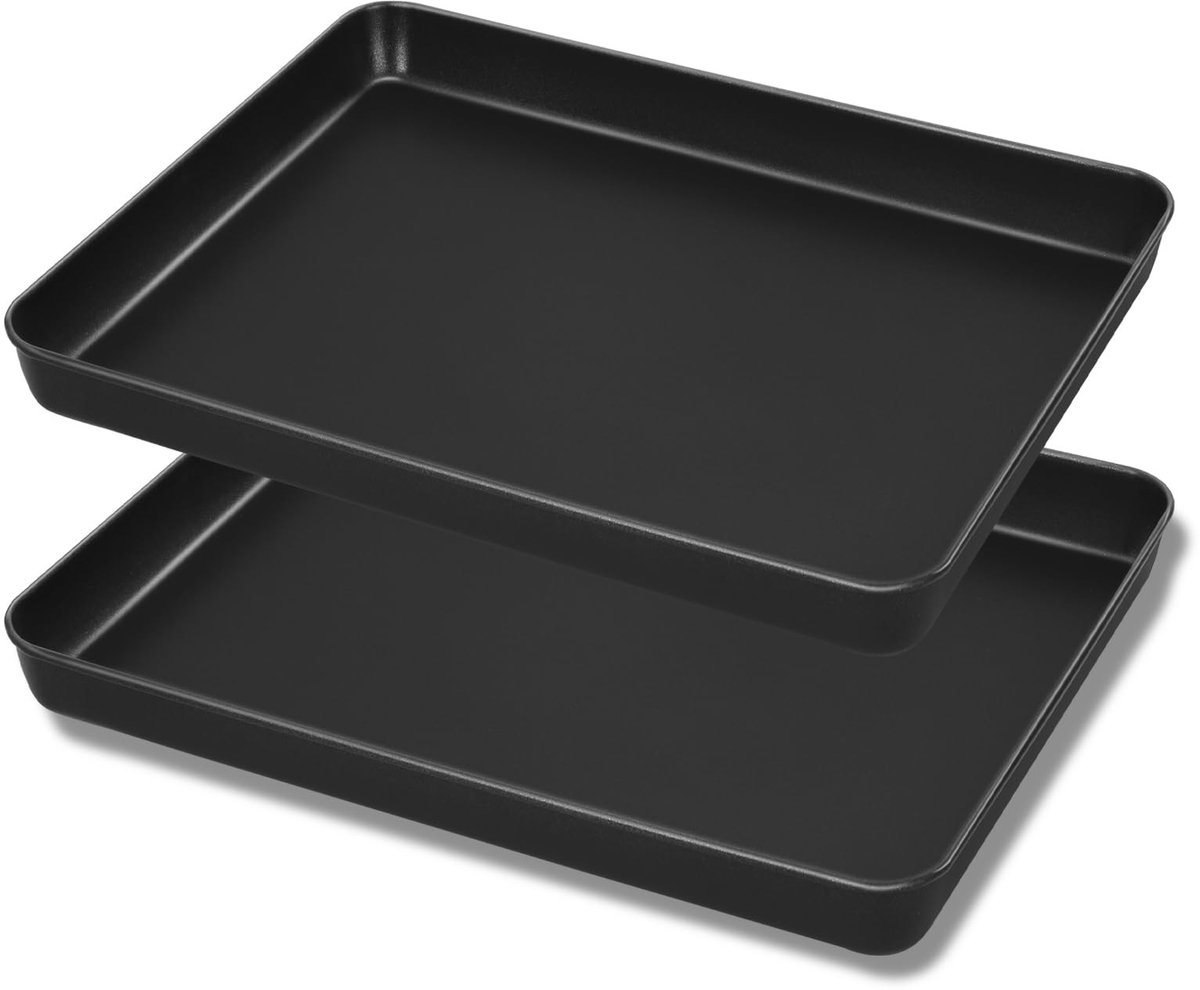 Omgoods - Set van 2 Antikleef Bakplaten van Koolstofstaal
