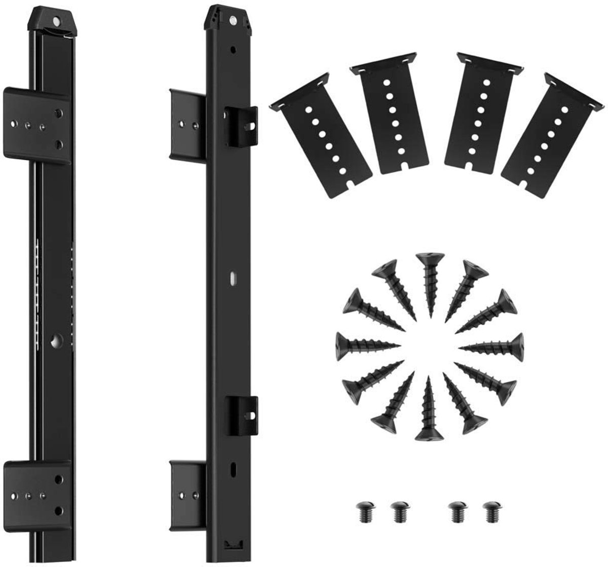 Omgoods - Keyboard Tray Drawer Hardware 305mm - Ideaal voor Onder Bureau en Keuken