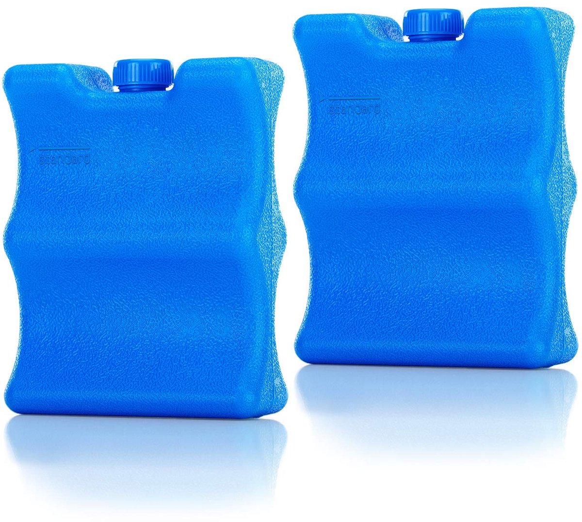 Omgoods- Koelzak Duurzaam - Baby Fles Koelzak - Voor 4 Flessen - Inclusief Ijspack - Lekbestendig - Afmetingen 14,5 x 11,4 x 5,1 cm - Koeltas