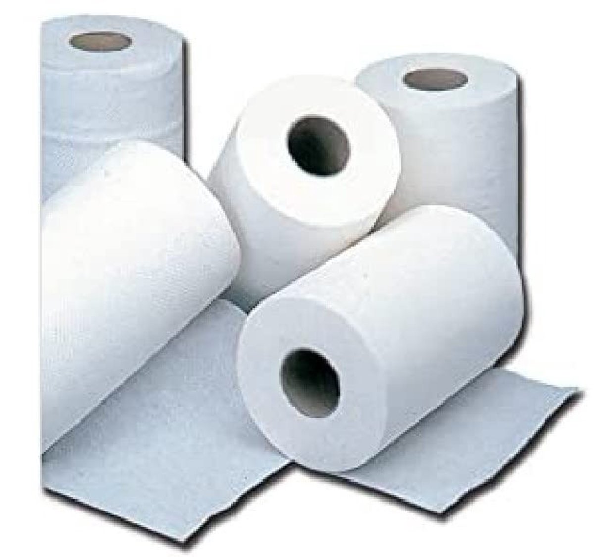 Omgoods - Papieren Servetrollen 2-laags - 12 Rollen
