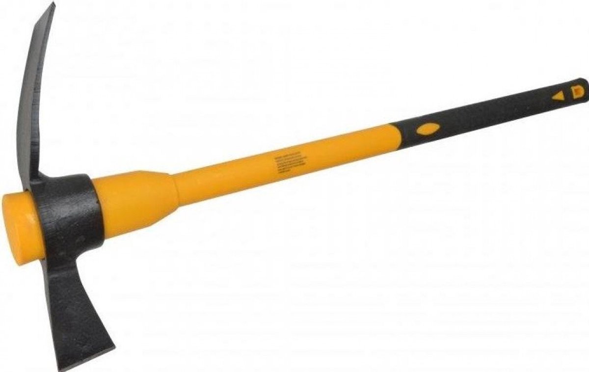 Omgoods - Mattock Head met Fibreglass Handvat - Duurzaam en Efficiënt