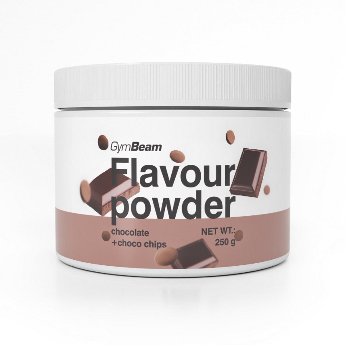 GymBeam Smaakpoeder 250 g chocolade met choco chips