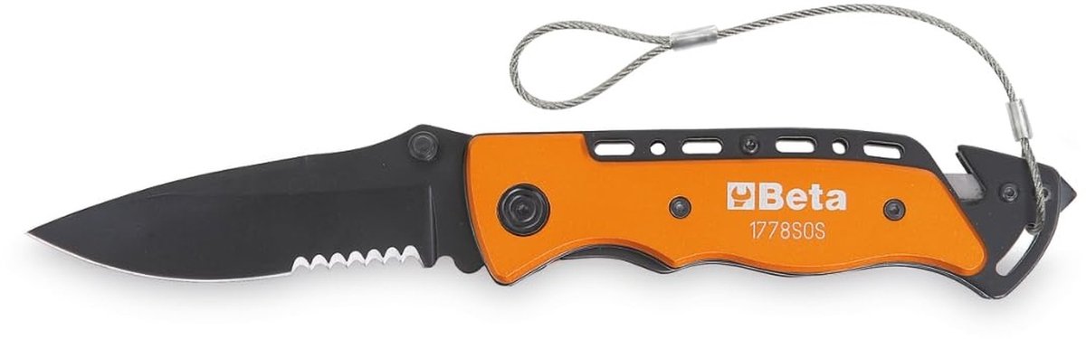 Omgoods - Car Rescue Knife met H-SAFE Gordelsnijder - Veiligheid voor onderweg