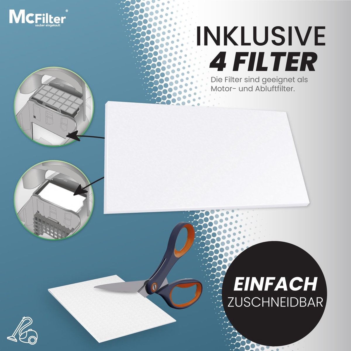 Omgoods - 20 Vacuum Cleaner Bags Geschikt voor Siemens VZ41FG Type G