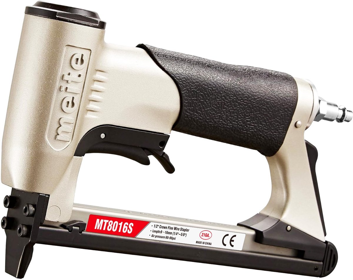Omgoods - Pneumatische Tacker Type 80 met Veiligheid Trekker voor Houtbewerking