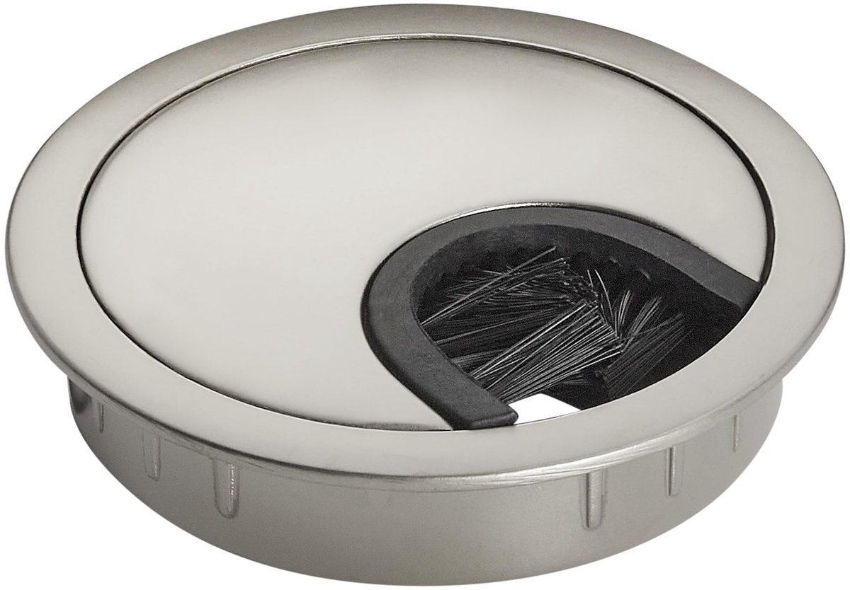 Omgoods - 2-delige Kabeldoorvoer - Ø 60 mm met Stofafdichting