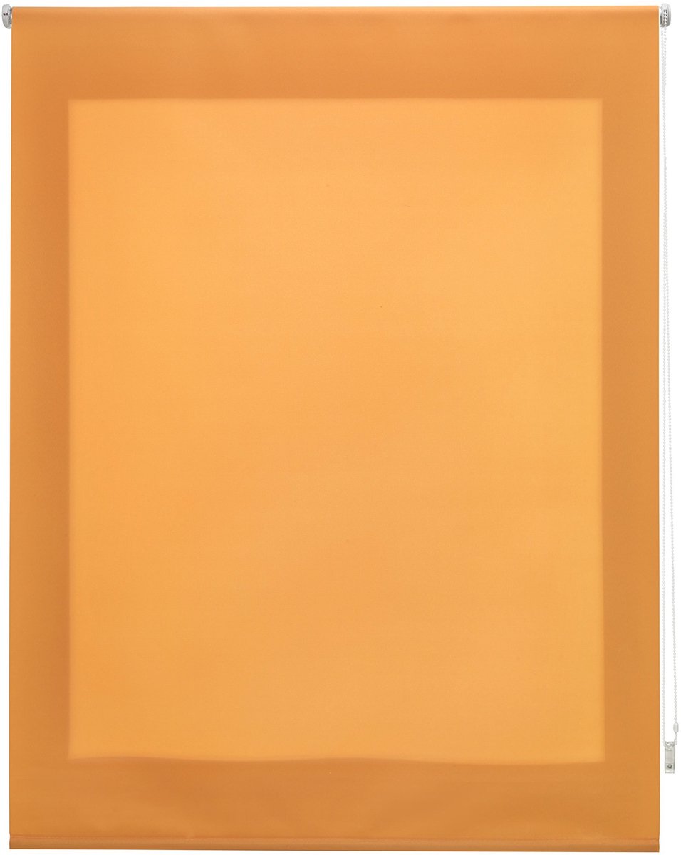 Omgoods - Uniestor Rolgordijn - Translucent Orange 6x160x175 cm