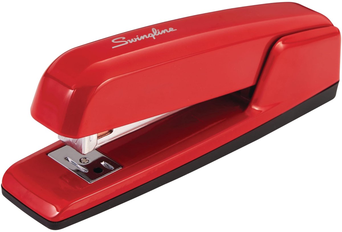 Omgoods - Swingline 747 Handnietmachine in Rood - Voor 30 Vellen