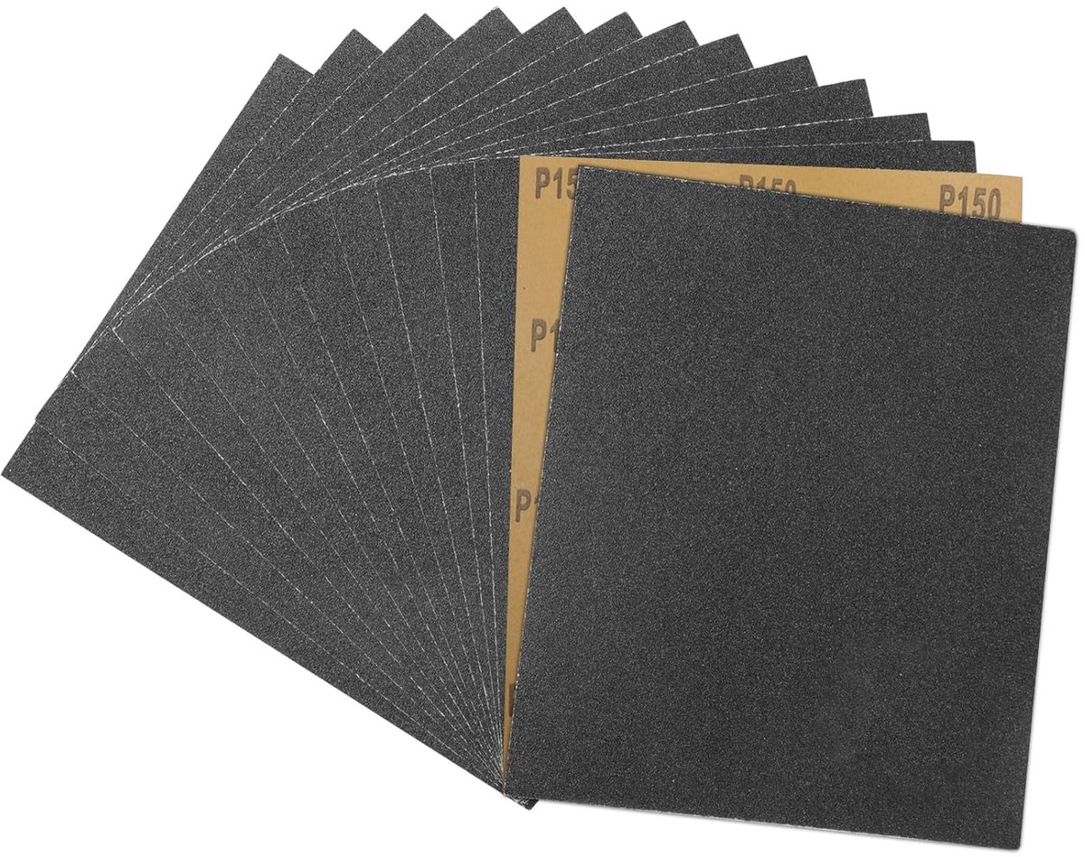 Schuurpapier 230 x 280 mm,150 Grit Nat Schuurpapier, Metaal Schuren
