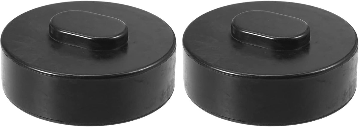 AUTOHAUX 2 stuks rubberen krik hefplaat krik hefpunt pad voor Porsche 911 964
