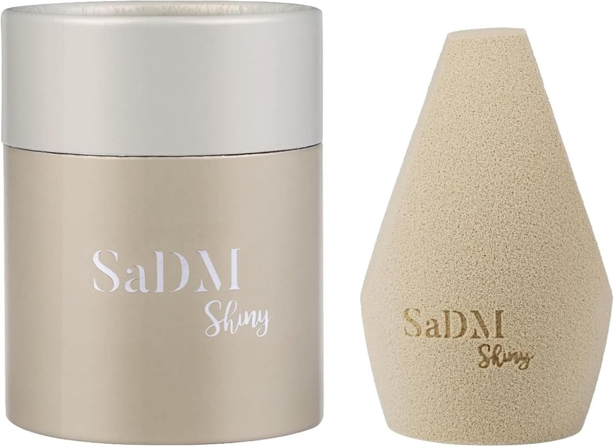 Champagne Gold Corner Makeup Sponge - Precision Blender - ShopVlot