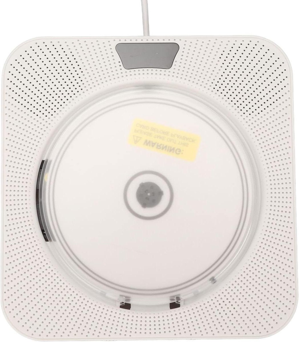 Draagbare CD-speler - Muziekspeler Home Audio - Muziek Luisteren - Met Bluetooth 5.0 - 23 x 18 x 8 cm