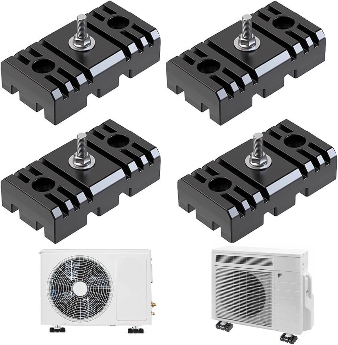 houder voor airconditioning, schokdemper, trillingsdemper voor