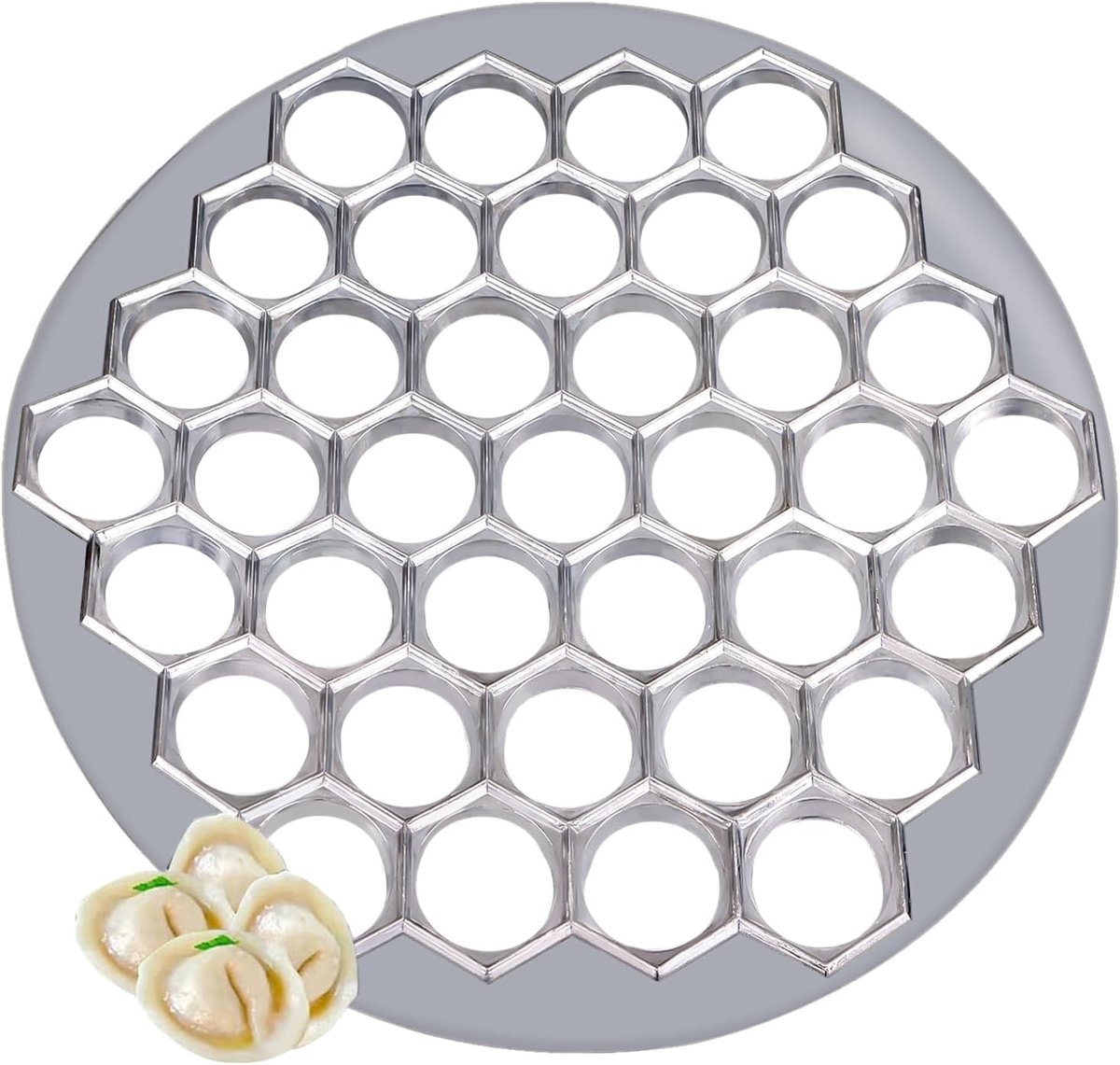 Dumpling- en ravioli-mallen - 37-vakken Pelmeni-maker voor Manti, Tortellini en deegzakken, ideaal voor thuis koken en feesten