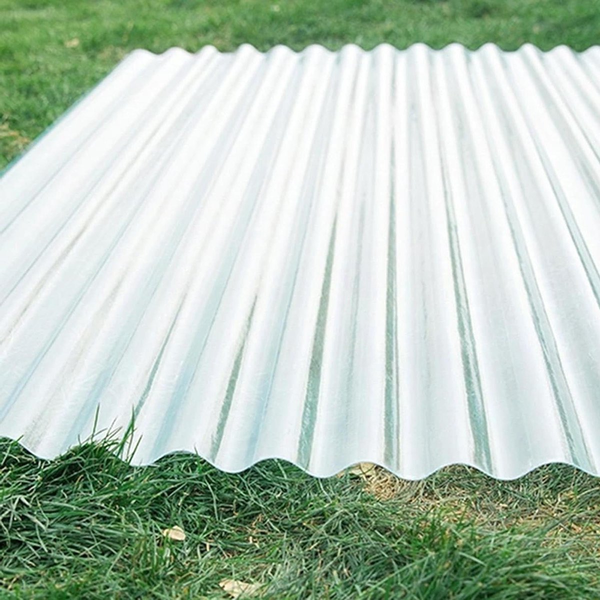 Gegolfde Dakplaten - Carport Dakbedekking - Kas Verbeteren - Hoge Slagvastheid - 09 x 16 m - Helder