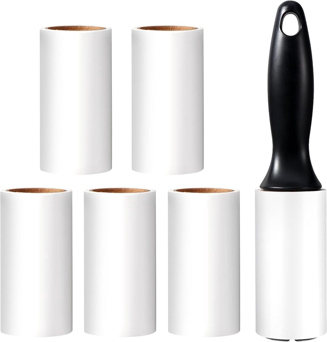 Pluisroller Set - 6 Rollen - 360 Vellen - 360 Graden Rotatie - Voor Kleding en Dierenharen