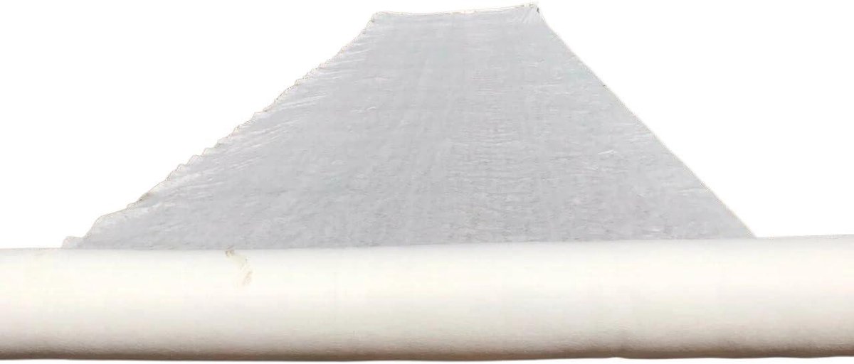 Onkruidwerend Gronddoek - Tuindoek Bodembedekking - Onkruid Vrij Houden - Hoge Waterdoorlatendheid - 200 x 2500 cm - Wit