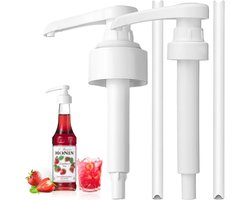 Doseringspomp voor siroop van 0,7/1 liter, herbruikbare pomp
