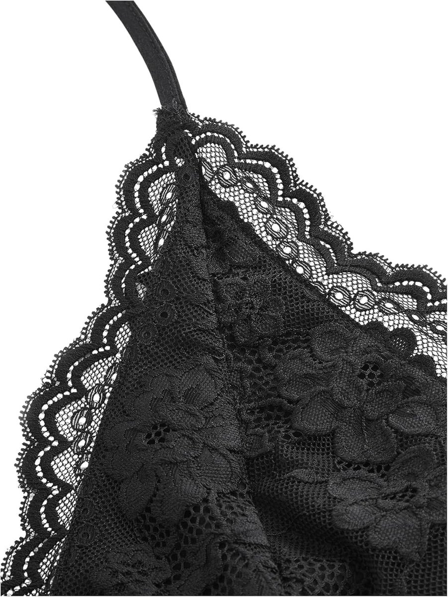 Y2k Camisole met bandjes voor dames, crop top, haltertop, met contrasterende kant